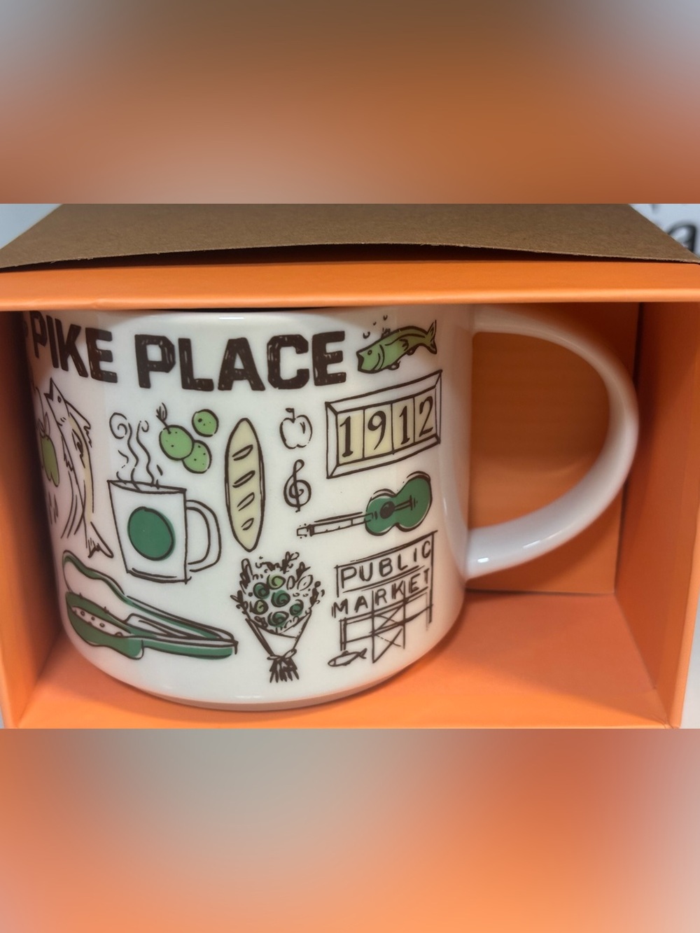 NIB Starbucks Been There Series Pikes Pace Mug